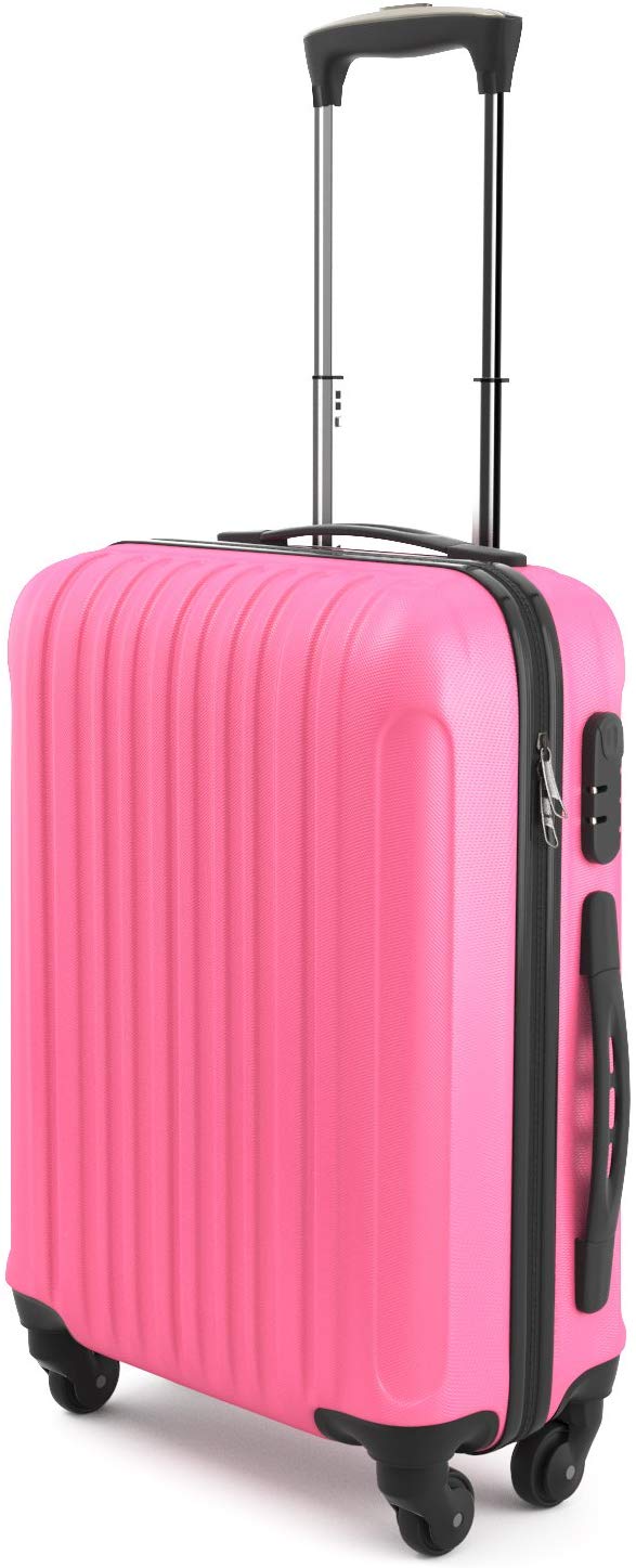 valise de voyage rose